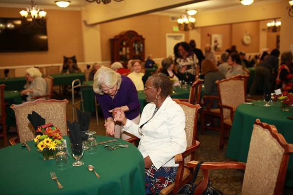 Residents dining