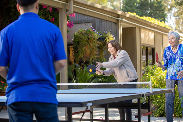 Silverado Belmont Hills Ping Pong activity