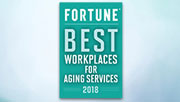 Fortune Best Workplaces for Aging Services 2018