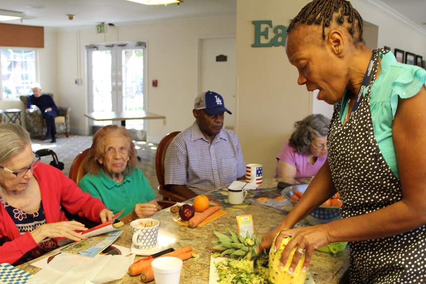 Cooking group activity