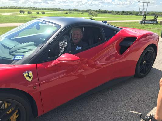 silverado resident in a Ferrari